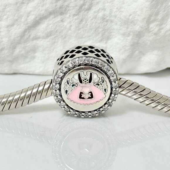 Pandora Little Boy & Girl Bead Charm S925 Silver Charm - Picture 2 of 3